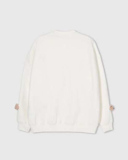 TEDDY CHECK-EAR SWEATSHIRT