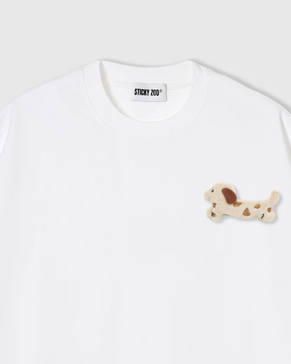 SPOTTY DASH DACHSHUND T-SHIRT