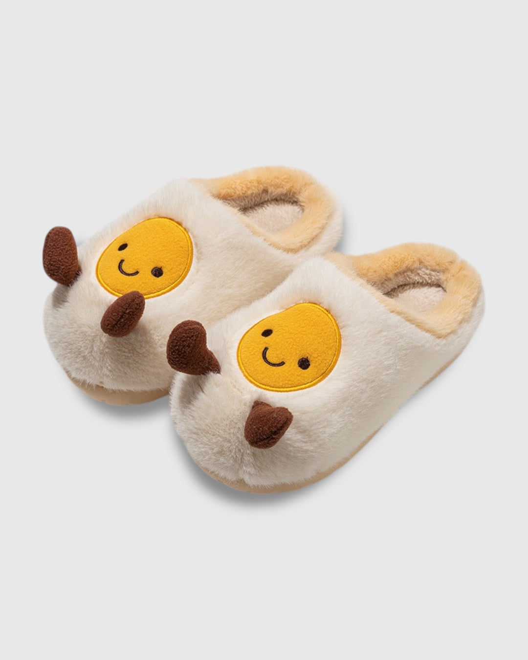 FRIED EGG SLIPPERS