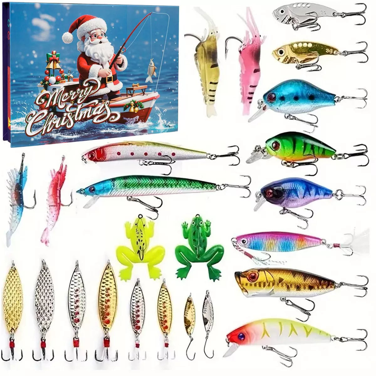Fishing Advent Calendar - 24 Days Christmas
